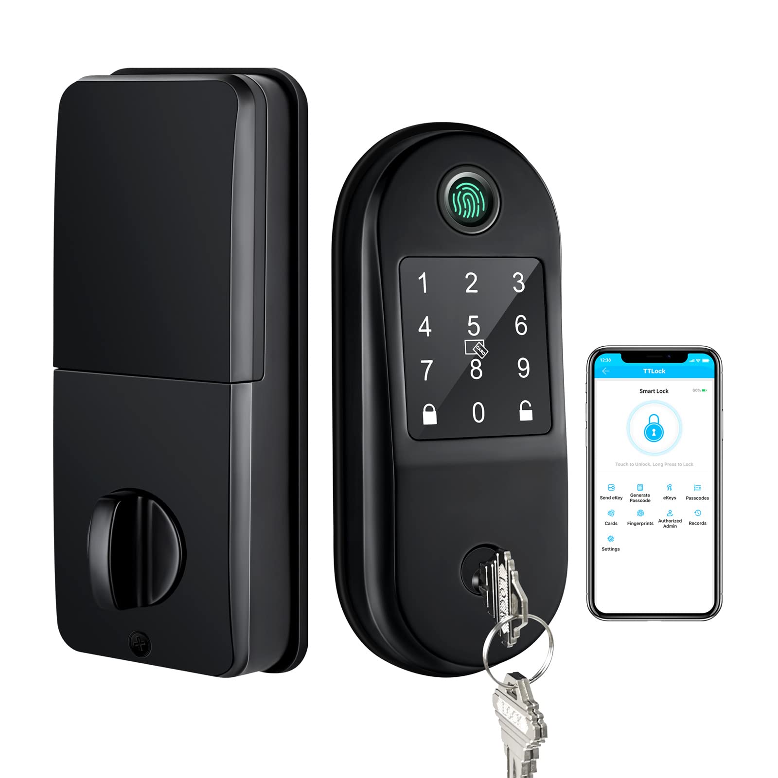 専用ページ(^^) スマートドアロック TTlock アプリ スマート指紋ドアロック